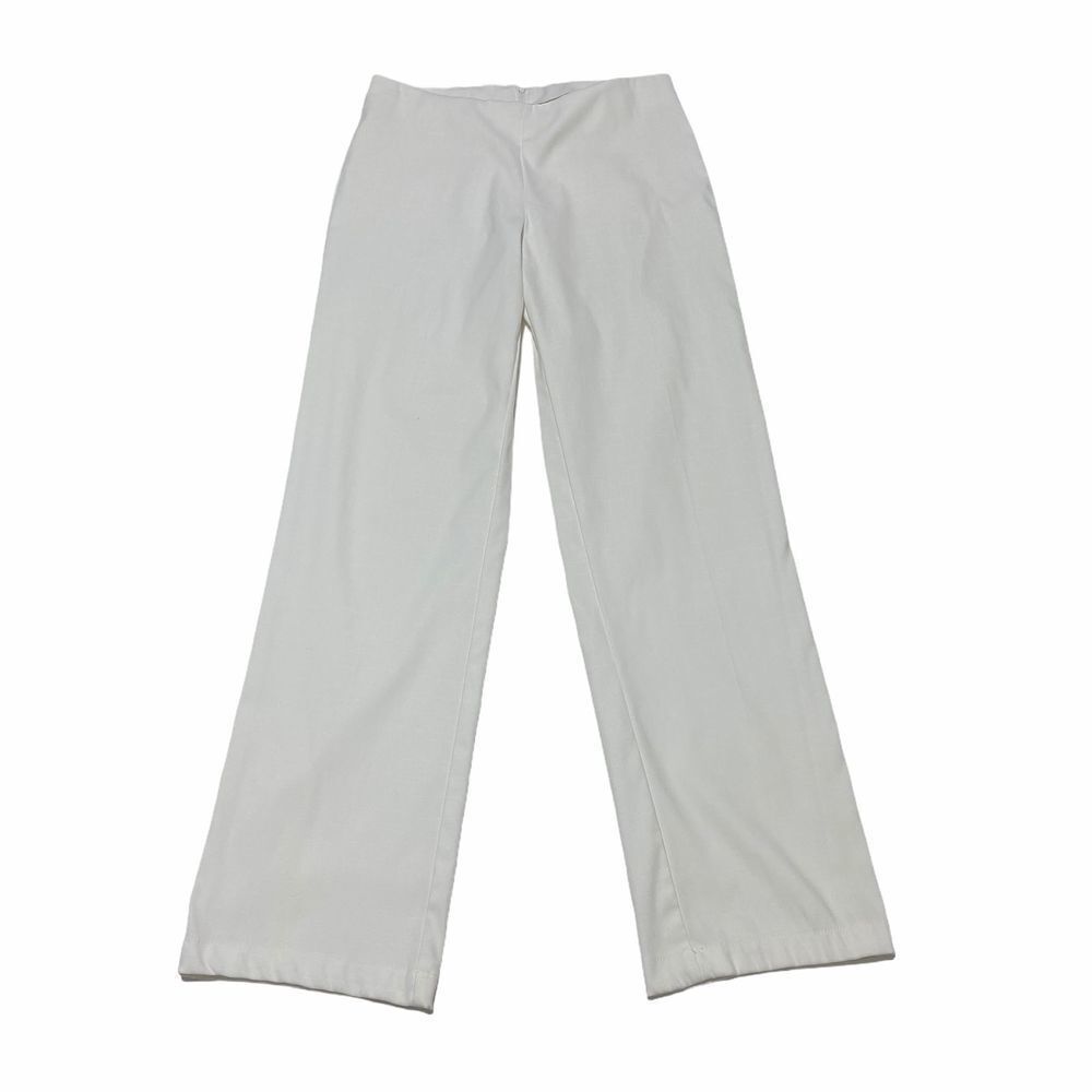 THE White House White Flare Dress Pant Trousers 10